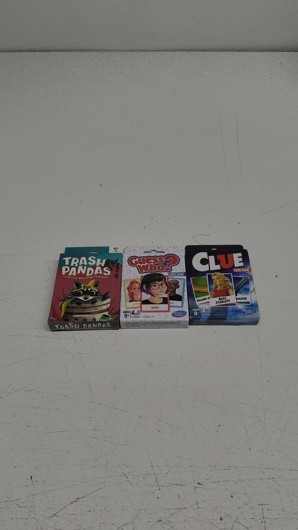 Set of Card Games, Pack of 3