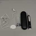 Oral-B iO Deep Clean Rechargeable Electric Toothbrush, Black, iO Series 3 Limited, 2 Brush Heads, Travel Case, Pressure Sensor, 3 Cleaning Settings (1 Count (Pack of 1)