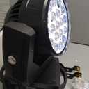 JUNMAN 19x15W RGBW 4 in 1 Led Beam Zoom Moving Head Light DJ Disco Stage Lights DMX512 16/24 Channels