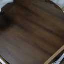 Roundhill Furniture Havre Pedestal Base Round Dining Table, Espresso 47.2"D x 47.2"W x 28.74"H