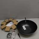 Souped Up Recipes 10 Inch Carbon Steel Wok For Electric, Induction and Gas Stoves (Lid and User Guide Video Included)