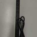 12 Outlet Long Power Strip with 15A Circuit Breaker, Black Wall Mount Heavy Duty Power Strip with 6FT/14AWG/15A/125V Extension Cord for Industrial, Garage, Office, Home and School, Black(6FT)