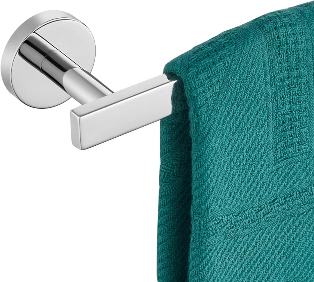 AONEON 20 Inch Bathroom Towel Bar Bath Towel Rack Kitchen Towel Holder Towel Shelf Wall Mounted SUS304 Stainless Steel Polished Chrome AN4001CH-L20