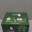 zouzai 12 Pack 4 Inch 5CCT Ultra-Thin LED Recessed Ceiling Light with Junction Box, 2700K/3000K/3500K/4000K/5000K Selectable, 9W Eqv 80W, Dimmable, led can Lights - ETL and Energy Star Certified