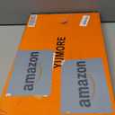 YUMORE Toilet Paper Holder Free Standing, Stainless Steel Toilet Paper Stand, Weighted Base Floor Tissue Roll Holder for Bathroom, Brushed Nickel 200UP