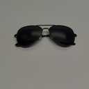 livho Sunglasses for Men Women Aviator Polarized Metal Mirror UV 400 Lens Protection, Black Grey