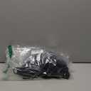 Scarlet Darkness Renaissance Shirt Women Short Sleeve Corset Tops Peasant Blouses (X-Large, Black)