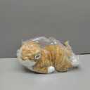 19 inch 3 lbs Cat Weighted Stuffed Animals, Realistic Weighted Cat Stuffed Animal, Sensory Comfort Plush Throw Pillow, Soft Kawaii Kitty Plush Toy Gift for Adults Kids Youth (Orange Tabby Cat)