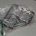 Moforoco Corner Shower Caddy Shelf Organizer Rack, Self Adhesive Black Bathroom Shelves Basket, Home Wall Shower Inside Organization and Storage Decor Rv Accessories, First Apartment Essentials(Black)