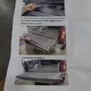 Tailgate Molding Trim Compatible with 2021 2022 2023 2024 2025 Ford F150 F-150 Flexible Flex Step Cap Top Trim Protector Cover Replaces FO1904150C, ML3Z9940602A