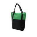 20 Pcs Voyage Zip-Top Tote Bag, Large Front Pocket With Velcro Closure, Zippered Main Compartment, Waterproof, 18” Handles, 14” W × 14 ¾” H × 3 ¼” D