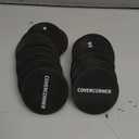 uxcell Furniture Pads, 8Pcs 5'' - Round Self Adhesive Felt Furniture Pads, Floor Protectors for Furniture Feet Chairs Legs Hardwood Floors (Black)