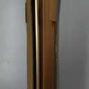 Ivilon Drapery Window Curtain Rod - End Cap Style Design 1 Inch Pole. 28 to 48 Inch Color Warm Gold