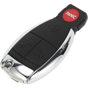 X AUTOHAUX Keyless Entry Remote Key Fob Key Shell Case Replacement for Mercedes C300 E350 E550 ML350 for AMG GL450 S550 E320 ml CL SL SLK GLK 2008-2011 4 Buttons