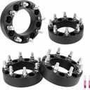 ILONPA 8x6.5 to 8x170 2 inch Wheel Spacers 126.15mm Bore for 1980-1998 Ford F250 F350, 1992-2007 E250 E350 Econoline, 9/16"-18 Studs 8 Lugs Wheel Adapters fits 1995-2010 Dodge Ram 2500 3500, Set of 4