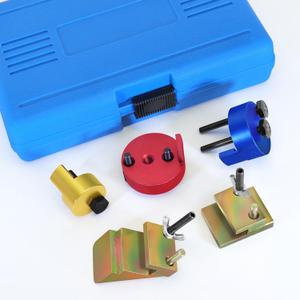 5PCS Auxiliary Stretch Belt Removal Installation Tool Set Compatible with Ford Citroen Mercedes-Benz Lancia Volvo Volkswagen Skoda, Universal Engine Pulley Drive Belt Remover Installer Kit