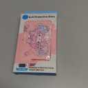 DLseego Cute Rabbit Switch Protective Case Dockable Soft Silicone Shell Shockproof Scratch Resistant Cover Joy Con Skin with 4PCS Lovely Thumb Grips Caps