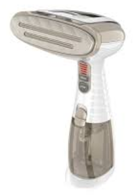 Conair Handheld Garment Steamer for Clothes, Turbo Extreme Steam 1875W Fabric Steamer, Portable Handheld Design, Strong Penetrating Steam, White/Champagne
