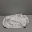 Silky Satin Toddler Pillowcases Set of 2, Super Soft Travel Pillow Covers, Small Kids Pillow Cases with Envelope Closure, 13"x 18", Ivory