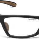 Carhartt Gear CHB210DT Carbondale Clear Anti-Fog Lens - One Size - Black/Tan