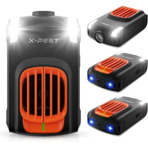 Repeller for Car Engines, 4 Pack Pest Repellent Ultrasonic for Under Hood with Light Strobe, Truck Engine Rodent Defense Vehicle Protection Mouse Repellent for Rats, Mice, Squirrels, Cats