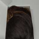 Brown Mixed Blonde Wig for Women Highlighted Long Blonde Wavy Curly Hair Wigs Synthetic Hair Replacement Wig Heat Resistant Hair Wig for Daily Party Use (26'')