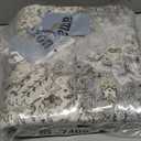 PURRUGS Vintage Farmhouse Boho Runner Rug 2'6" x 6', Non-Slip Machine Washable Rug, Accent Area Rug for Kitchen, Hallway, Entryway, Bedroom, Living Room and Dining Room, Periwinkle Gray/Soft Ivory