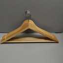 StorageWorks Wooden Hangers 20 Pack, Wood Coat Hangers for Closet, Heavy Duty Clothes Hangers for Suits, Shirts, Pants, Jackets, Natural Wood Color, MISSING 5