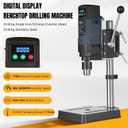 Benchtop Drill Press,710WMini Drill Press,Digital Display,Variable Speed