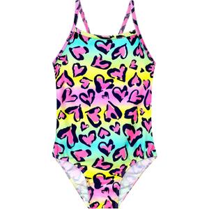 Girls Swimsuit One Piece Bathing Suit Quick Dry Summer Beach | Swimwear,Sleeveless,Pool Party,Water Activities,Comfortable Fit,Adorable Design,Toddler,Sun Protection