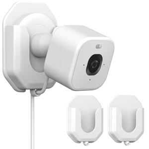 Blink No Drill Mount Bracket Compatible with Blink Mini 2 and Mini 2K+/ Blink Outdoor 4 and Outdoor 2K+ Camera Adhesive Wall Mount(2Pack
