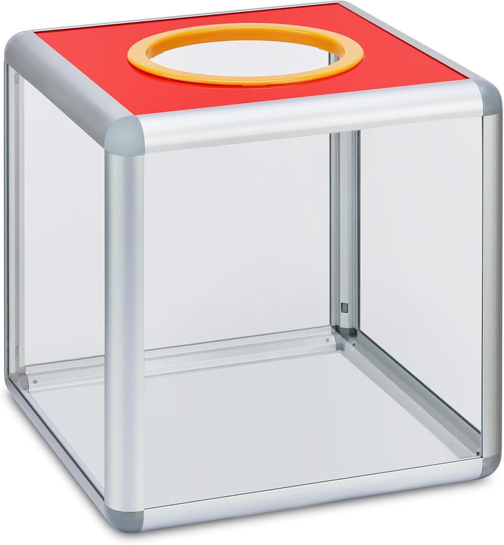 SHUMEI Meet the Mini Acrylic Game Prize Draw Box  your go-to for voting, donating, and dishing out suggestions. It's a compact, clear winner for any event or gathering