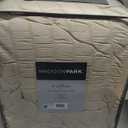 Madison Park Daybed Cover Double Sided Quilting Casual Design All Season Bedding Set with Bedskirt, Matching Shams, Decorative Pillow, 75 in x 39 in, Yosemite, Purple Teal