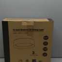 BrightHome Flush Mount LED Ceiling Light, 13in 2400LM 25W, 3 Color (3000K, 4000K, 5000K) Dimmable Black Gold Modern Lamp for Bedroom, Bathroom, Hallway, Kitchen