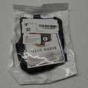 Mayerzon Dog Muzzle, Patented Soft Mesh Muzzle for Small Medium Large Dogs for Scavenging Biting Licking and Chewing, Allows to Pant and Drink (L, Black) (L-(Snout:11"-12"))