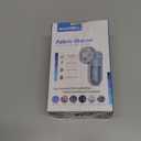 BEAUTURAL Fabric Shaver and Lint Remover, Sweater Defuzzer with 2-Speeds, 2 Replaceable Stainless Steel Blades, Battery Operated, Remove Clothes Fuzz, Lint Balls, Pills, Bobbles Gray