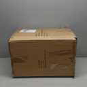 MOMENTS IN TIME Snowman with Animated Christmas Village Scene LED Lighted Musical Holiday Decoration with Moving Train Adapter Included 18.7 Tall Festive Home Decoration