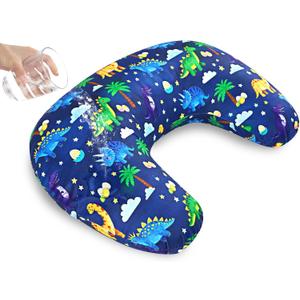 Hooyax Waterproof Nursing Pillow Cover, Stretchy Nursing Covers for New-Designed Breastfeeding Pillows, Adorable Infant Feeding Pillow Slipcover for Baby Boy and Girls (Dinosaur)