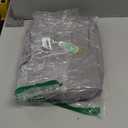 BAGSMART Toiletry Bag Travel Bag with Hanging Hook, Water-resistant Makeup Cosmetic Bag Travel Organizer for Accessories, Shampoo, Full Sized Container, Toiletries Grey, Large