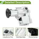 No.D1469G/924-713/88965342 Ignition Lock Cylinder for Chevrolet Silverado 1500 3500 01-06 Silver Tone Front Ignition Switch Cylinder Lock Metal 1 Set