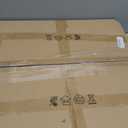 FRIXCHUR 15.7" Modern Crystal Chandelier for High Ceilings K9 Crystal Raindrop Flush Mount Chandeliers 5-Lights Gorgeous Pendant Lighting for Living Dining Room Hallway Staircase