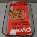 Pyrex Bakeware 4.8 Quart Oblong Baking Dish, Clear
