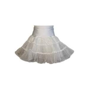 Children's White 1950's Style Little Girl's PETTICOAT CRINOLINE SLIP