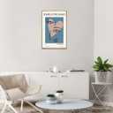 Pablo Picasso Framed Abstract Wall Art Prints Pablo Picasso Prints Modern Room Decor Abstract Art Minimalist Wall Decor Line Art 12"x16" Natural Framed