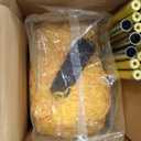 Upgraded 22ft x 12ft x 8ft Baseball & Softball Batting Cage Net with Pitching Machine Hole, 4ply 1.25'' Anti-Tear Netting, 13.4MM Fibreglass Poles, Portable Carry Bag