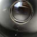 6" White Dryer Vent Cover - 304 Stainless Steel Wall Cap, Screen and Damper