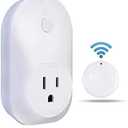 Garbage Disposal Wireless Switch Kit No Drilling On Sink Top, Remote Control Outlet Wireless Switch for Household Appliances, Up to 100ft. Range