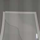 Shower Splash Guard Kit, Large Splash Guards for Bathtub Waterproof Self-Adhesive Shower Corner Guards to Keep Water in Shower or Bath, Pack of 2 (9.25 x 9.25 inches) (White)