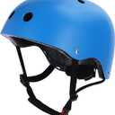 Kids Bike Helmet, Toddler Helmet for Youth Boys Girls Ages 3-14 Year Old, Adjustable Fit & Lightweight, Multi-Sport Safety for Skateboard Skating Bicycle Scooter Cycling (S: 18.9 - 22 inch, Blue)