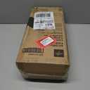 Medline Offset Folding Cane, 4-Point Base with Cushioned Gel Handle, Supports up to 350 lbs, Blue